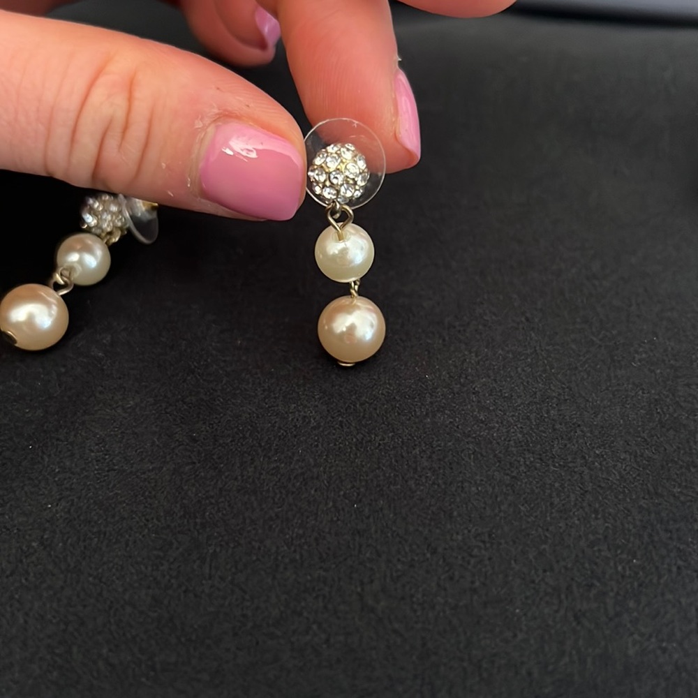 Ralph Lauren Drop Pearl Earring